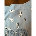 Rochas Paris New Midi Skirt Serena, Size IT 40/ US 4 Blue Photo 4