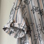 Alfred Dunner Petite Alfred Dunner Striped Floral Button-Up Shirt Photo 7