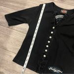 Harley Davidson Harley-Davidson Y2K Baby Tee Cardigan Shirt Photo 4