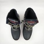 Sperry  Saltwater Duck Boots Womens 10 M Blue Red Wool Plaid Waterproof Rubber Photo 6