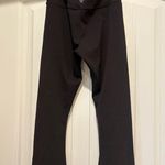 Hollister Social Tourist Black Cross over Flared Leggings size Medium Photo 4