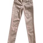 Levi's 721-PINK HIGH RISE-SIZE 25 Light pink high rise skinny jeans, excellent condition Measurements: Waist: side to side 13 inches Inseam: 29 inches Rise: 9 1/2 inches Photo 0