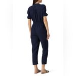 Joie  Women's Navy Jumpsuit linen blend size large Photo 15