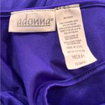 Vintage 90s Purple Nightgown With Sheer Lace Bodice size Medium Photo 3