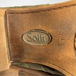 Sofft Westwood ll green suede ankle boots women’s size 10 boho Business Casual Photo 7