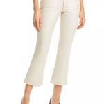 Good American Better Than Leather Mid Rise Cropped Mini Bootcut Jeans, Size 22 Photo 6