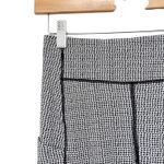 Lululemon Speed Up Tight Full On Luxtreme Teeny Tooth White Black Sz 6 Photo 1