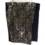 Lane Bryant Metallic mini Skirt Photo 0