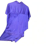 Pippa The Label poppy silk playsuit size S/M purple Photo 9