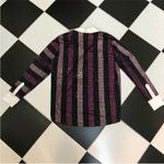 Retrofête NWT Retrofete Joie Bedazzled Blouse Rhinestone Top Satin Statement Sequin Small Photo 10