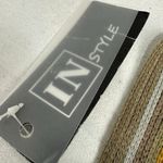 In The Style  Women's Striped 100% Acrylic Scarf One Size Photo 3