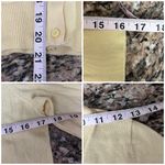 Ann Taylor  Butter Yellow Button Front Cardigan Sweater Women SP Cotton Coquette Photo 5