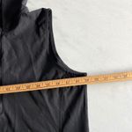 44 North Hooded Vest Dress Sleeveless Black Zip Pockets Womens Medium‎ Photo 8