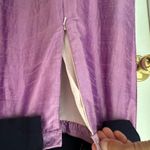 Handmade New  Woman’s Lavender Silk Dress Top&Skirt, Sz S/M Photo 9