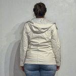 Marmot  Off White Davos Turtle Dove Faux Fur Hood Jacket Sz M Photo 14