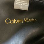 Calvin Klein  faux leather dress Photo 4