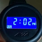 Avia  Aspire sport digital watch 35mm black tone silicone band running Photo 2