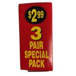 No Nonsense 3 Pack‎ Vintage Pantyhose with Reinforced Toe Size Queen Nude NWB Brown Photo 3