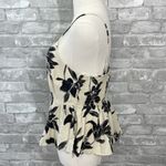 Monteau  Linen Floral Tank Top Photo 2