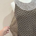 Vintage Crochet Sleeveless Top Small Tan Photo 7