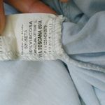 Baby blue western blouse silk rayon bell sleeves Photo 4