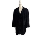 Alfani Woman Black Sueded Leather Jacket Size 3X Photo 4