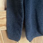 H&M Woman's Size Small Dark Gray Ribbed crew neck sweater Photo 4