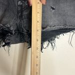 Levi's Levi’s 501 distressed black denim cut off shorts size 24 western Y2K booty Photo 4