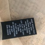 NY & comp. Shear mesh top with beaded work ivory low V Photo 7