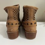 Musse & Cloud  Tan Studded Leather Anouka Boot Harness Size 8 Photo 3