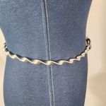 Silver Swirl Spring Stretch Fashion Belt Photo 4