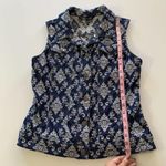 Via Penny Lane Reworked Apparel | Dog Mother Wine Lover Brocade Denim Vest M Size M Photo 7