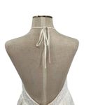 Bardot Teo Lace Mini Dress Halter Open Back White Size US 10 Photo 8