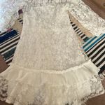 Here Comes the Sun  white lace dress small Photo 5