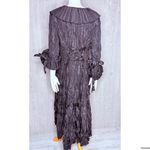 Vintage rose gothic witch tie front dress / cartigan duster outfit lg cosplay Black Photo 7