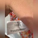 Circus NY Women’s small Dusk Blue Electric Zebra Ruched Long Sleeve Top 1728 Photo 6