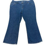 Lane Bryant  Slim Boot Cut Genius Fit Stretch Denim‎ Blue Jeans Plus 26 Petite Photo 0
