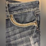 Grace in LA Blue Denim Jeans w lovely embellishments, Quality denim w extra Size 27 Photo 3