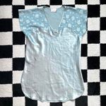 Vintage Blue Satin Slip L Size L Photo 1