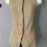 Free People Free-est Coastal Classy Vest Top, Beige, Small Petite Photo 0