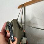 ZARA  Wide Leg Polka Dot Satin Jumpsuit Photo 8