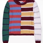 American Eagle NWT  Patchwork Sweater Top Photo 0