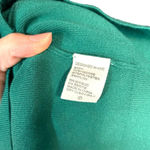 Intermix  Christy Puff Sleeve Cardigan Teal Blue Green‎ Size Large Photo 8