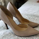 a.n.a Nude Pointy Toe Stiletto Heels, pumps, shoes - Size 8. Side cut out detail Photo 0
