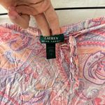 Ralph Lauren Lauren  Green Label Paisley Pink Purple Pajama Lounge Pant S Cotton Photo 2