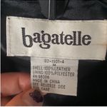 Bagatelle Vintage Classic Leather Jacket Black Size M Photo 5