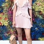 NBD Revolve pink ruffle dress songofstyle Photo 5