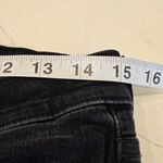 Mother The Midrise Dazzler Ankke Step Fray Size 31 Not Guilty Wash Black Photo 14