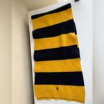 Ralph Lauren Vintage Polo by  Rugby Stripe Rib Knit Lambswool Scarf Y2K 90s Photo 6
