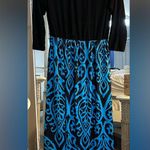 None NEW 3/4 Sleeve Casual Loose Long Maxi Dress w/ Pockets Photo 0